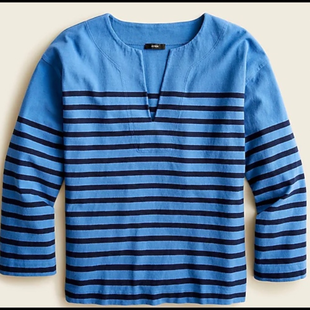J.Crew Mariner Cloth Tunic in Stripe